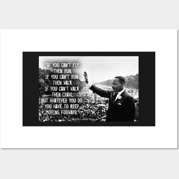 martin luther king jr. Wall Art by Misfit04